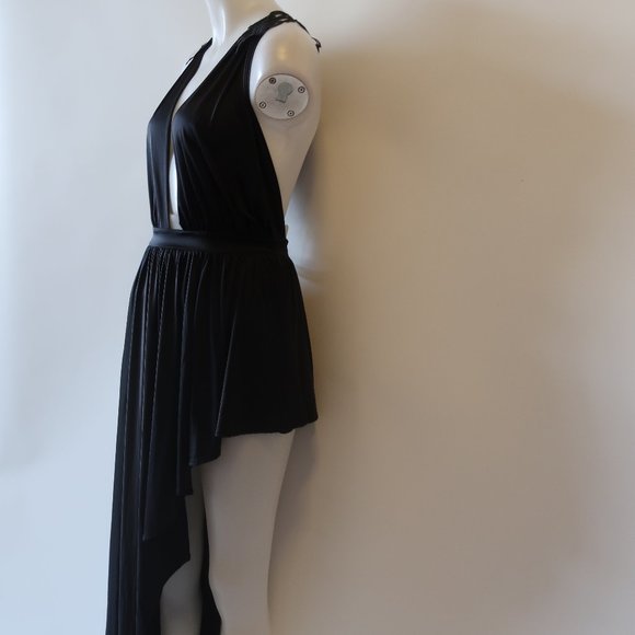 GOODTIME USA LACE RACERBACK ASYMMETRIC DRESS M * - Picture 7 of 15